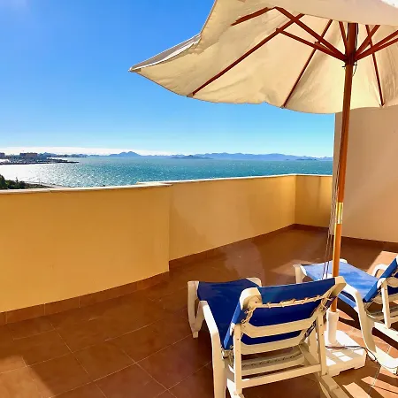 Beachfront Penthouse In Residencial Dos Mares La Manga del Mar Menor